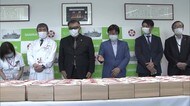 コロナと戦う医療従事者支援 岡山旭川ロータリーが病院に弁当寄贈【岡山・岡山市】