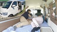 “友達と２人、愛犬と”　軽キャンじゃない普段使いできるキャンピングカーが好評のワケ　【長野発】