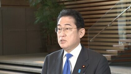 岸田首相　マスクなしで初出邸「私自身、マスク外す場面が増える」　きょうからルール緩和