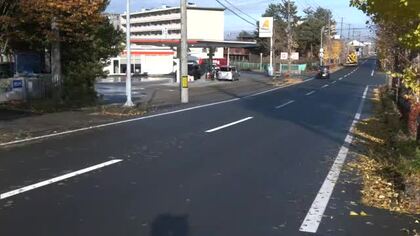 手押し車の90歳女性、道路横断中トラックにはねられ死亡　近くに横断歩道なし　秋田・横手市
