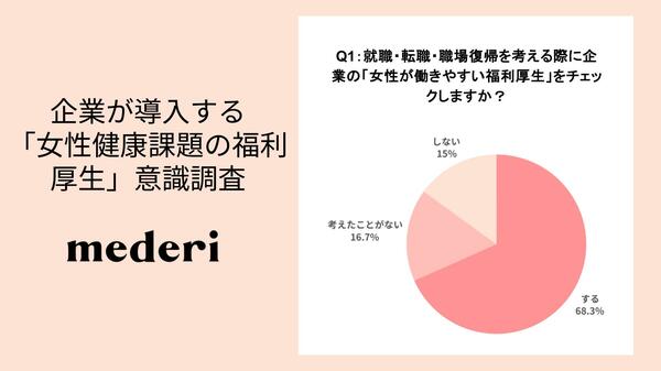 長く働きたい女性の7割が求める！生理痛・PMS対策は企業の福利厚生でサポートを