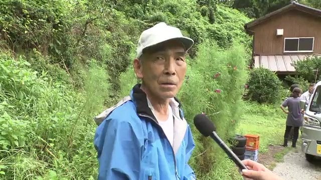 恐怖を覚えるほどの雨 前触れなく土砂が崩れる