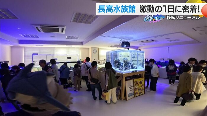 お客さんでにぎわう館内