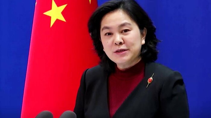 「中国の漁船は長い間この地域で漁をしている。これはごく普通のこと」と語る中国の報道官