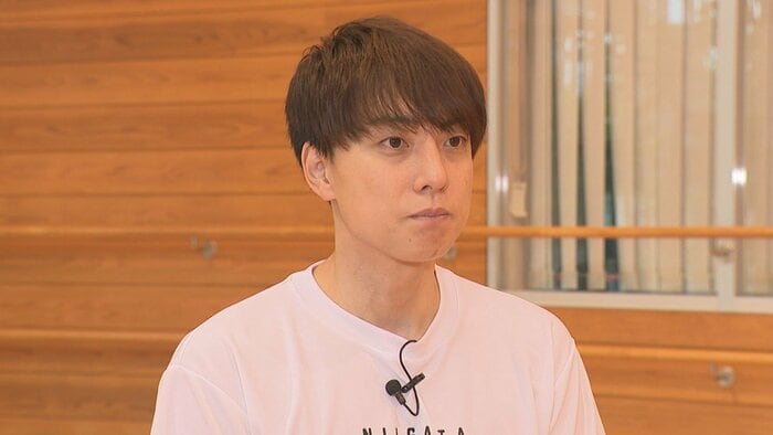 アルビBBに復帰した五十嵐圭 選手