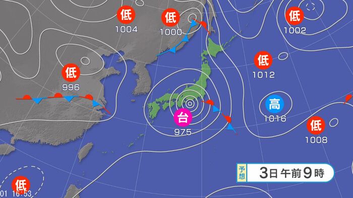 予想天気図