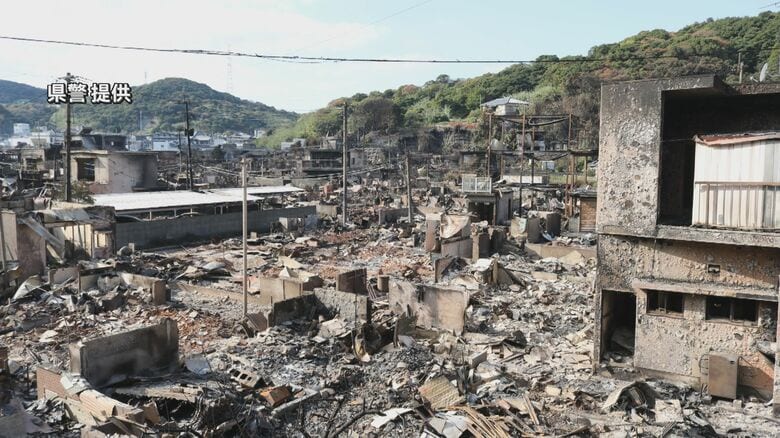 大分市佐賀関大規模火災　がれきなど災害廃棄物　約1万3000トンの試算見込み　大分｜FNNプライムオンライン