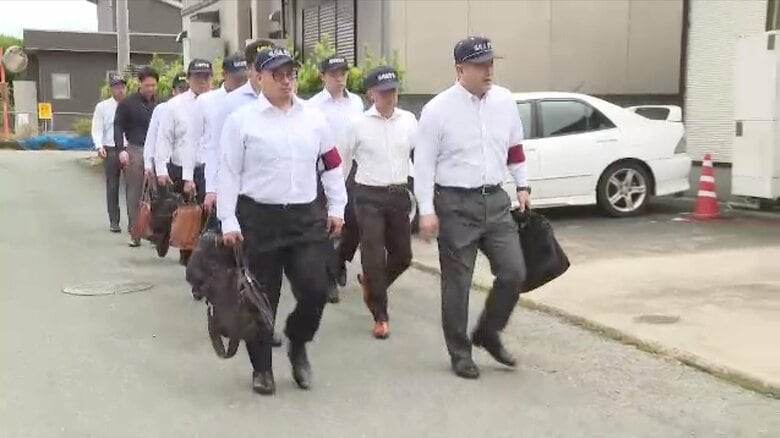 山口組系「一道会」組事務所を家宅捜索　カッターナイフで“男性の耳を切断”受け　福岡・朝倉市｜FNNプライムオンライン