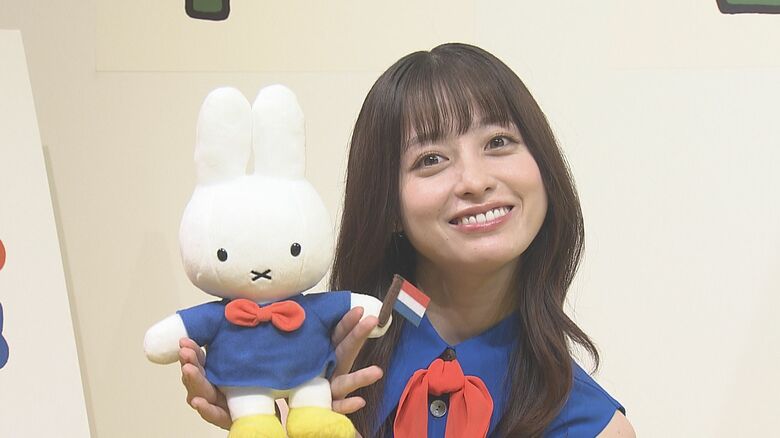 橋本環奈がミッフィー愛を語る「絵本の中に飛び込んだ感覚になれる」ハウステンボスの新エリア“ミッフィー・ワンダースクエア”に大興奮｜FNNプライムオンライン