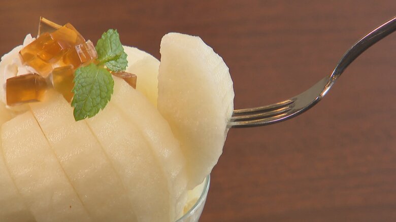 幸水まるごと一個分のパフェ　富山・呉羽梨スイーツが味わえる2つのカフェ　今だけ味わえる絶品デザートを紹介｜FNNプライムオンライン