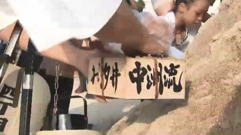 博多祇園山笠　祭りの安全を祈願する「お汐井とり」　10日から舁き山笠が登場　15日に「追い山笠」　福岡｜FNNプライムオンライン