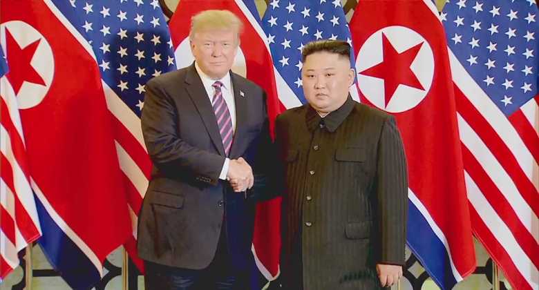 米朝首脳会談(2月28日)