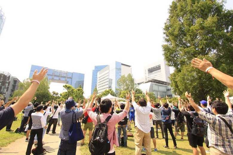 ラジオ体操 @SMILE GARDEN 4日