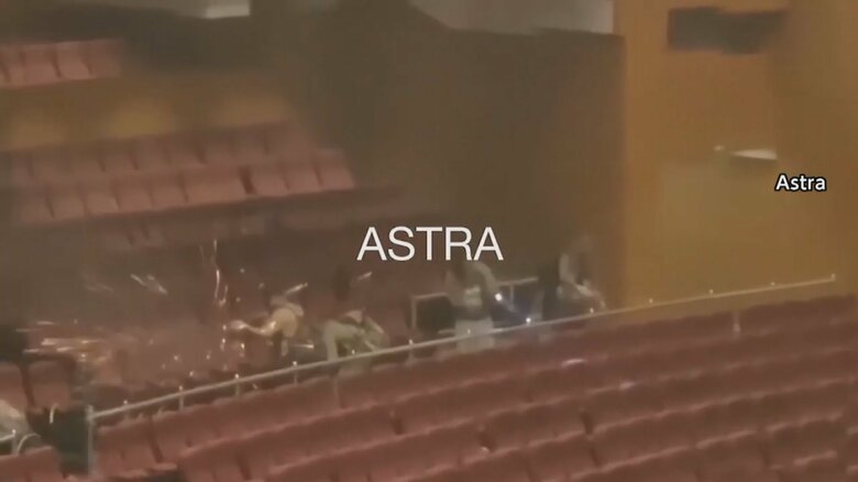 「イスラム国」が公開した“襲撃”映像…自動小銃から火花が上がる