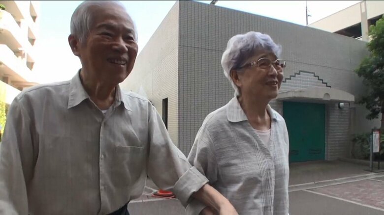 そろってインタビューに応じてくれた横田夫妻（2017年9月）