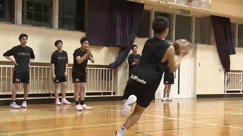 岩手ビッグブルズU18の練習