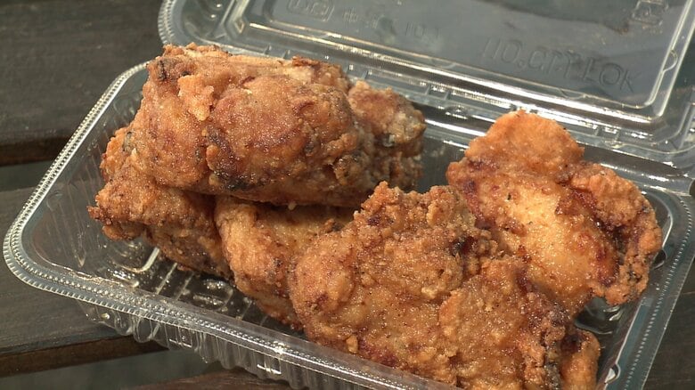 『唐揚げ5個入り』500円（税込み）