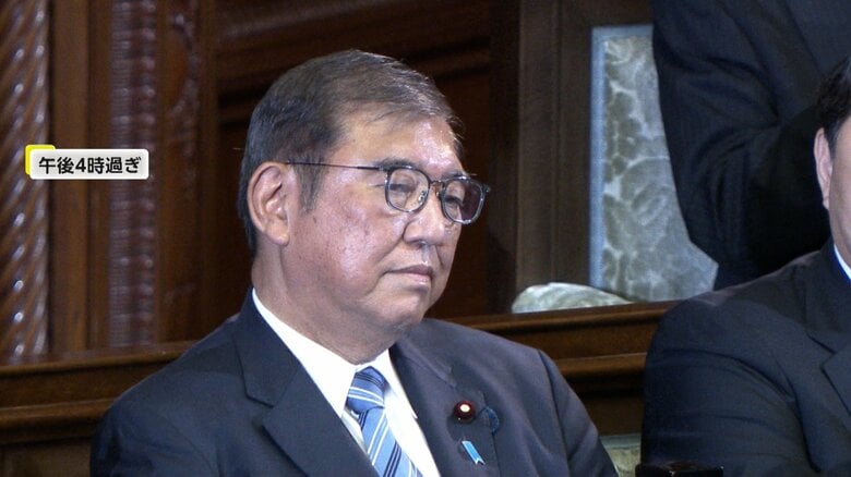 首相指名選挙では石破茂自民党総裁が選出された