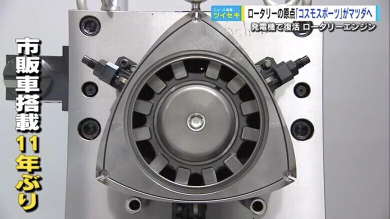 マツダのロータリーエンジン