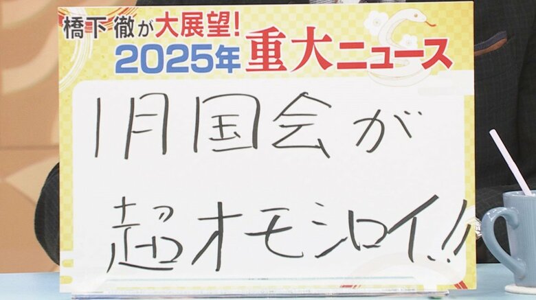 「1月国会が超オモシロイ」「旬感LIVE とれたてっ！」より