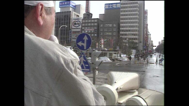 1990年2月の選挙の様子