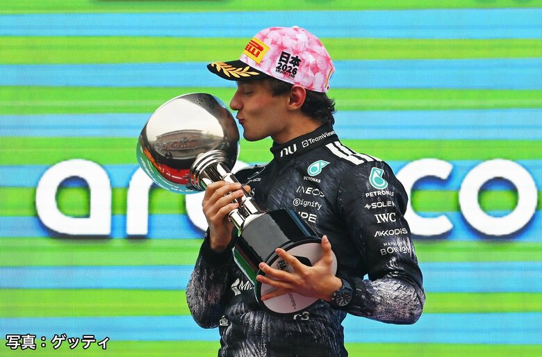 優勝したメルセデスの19歳、キミ・アントネッリ