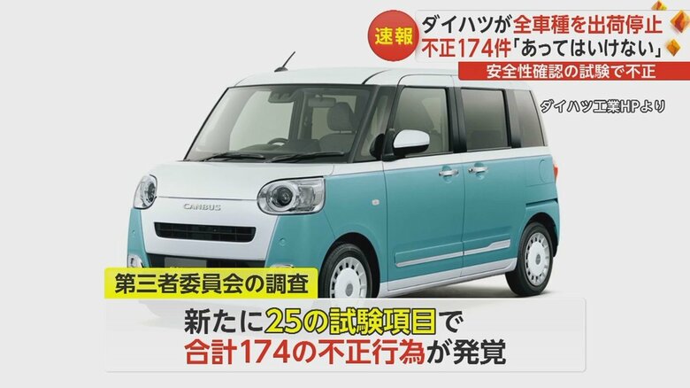 4月以降、認証試験での不正が相次いで発覚していた