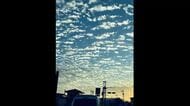 今季最も寒い朝…秋空とらえた写真【佐賀県】