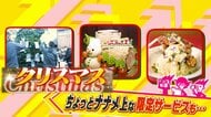 オーナメントがイカの干物!?豚レバーのブッシュ・ド・ノエルまで“ナナメ上”なクリスマスメニュー