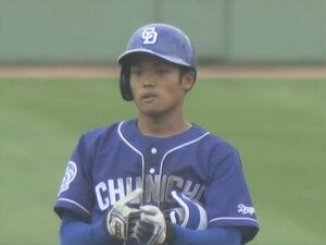 中日・根尾「開幕1軍ショートが目標」巨人相手に適時打 続く岡林の当たりでホーム踏む 若手2人アピール