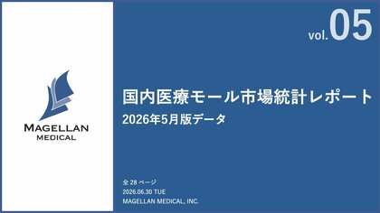 【国内医療モール市場統計レポートVol.05 ＆全国版ダッシュボード公開】医療モール数は3,032軒で増加継続。併設薬局はアインHDがさくら薬局買収でシェア首位へ