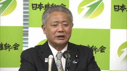 維新・馬場代表　必勝しゃもじ贈呈に「お気楽すぎる。私なら怒る」