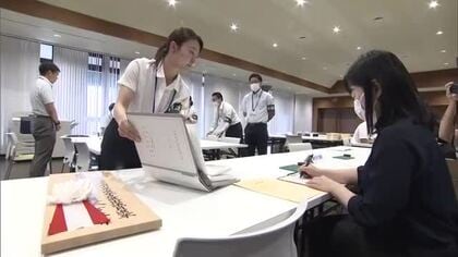 【参院選】いよいよ７月３日公示直前　岡山県選挙管理委員会が県庁で立候補受付リハーサル【岡山】