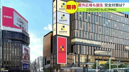 “ココノ”と呼んで…「すすきの」玄関口に新複合ビル　見どころは?　 2023年秋開業【北海道発】