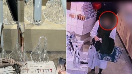 「あっ入れた…」高級ヘアアイロン窃盗の瞬間　30～40代の女が店頭のデモ機を上着で隠し盗む　北海道・札幌市中央区