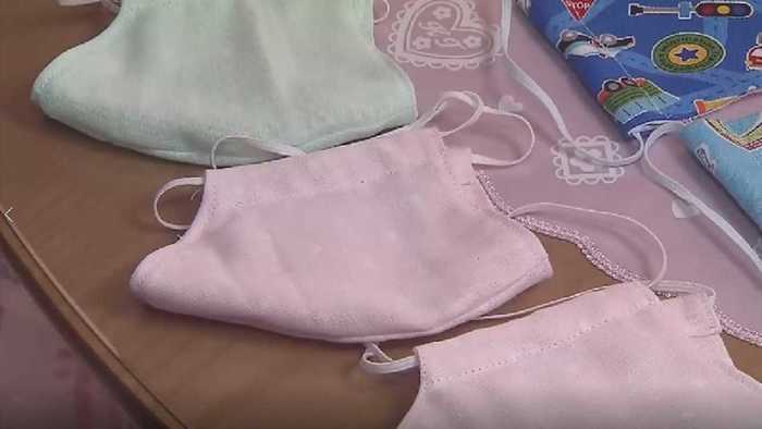 「自分が出来ることを」中1女子がマスク600枚を手作りして寄付…費用8万円はお年玉を取り崩し