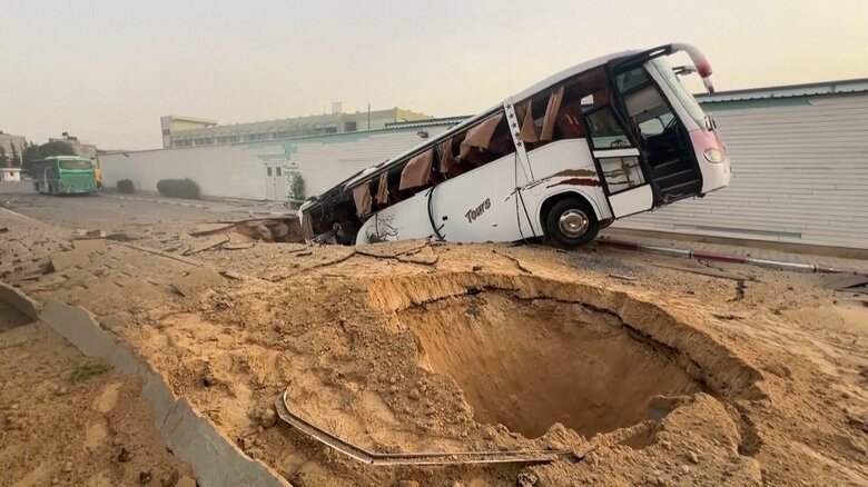 イスラエル軍がハマス指導者ムハンマド・シンワル氏を標的に空爆　市民16人死亡・70人以上が負傷　シンワル氏の安否は不明｜FNNプライムオンライン