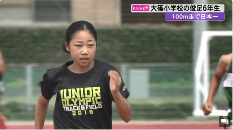 “100m走”で日本一の女子小学生 「日本新を出したい」 驚きの速さの秘密は…きょうだいも陸上の実力者【高知発】｜FNNプライムオンライン