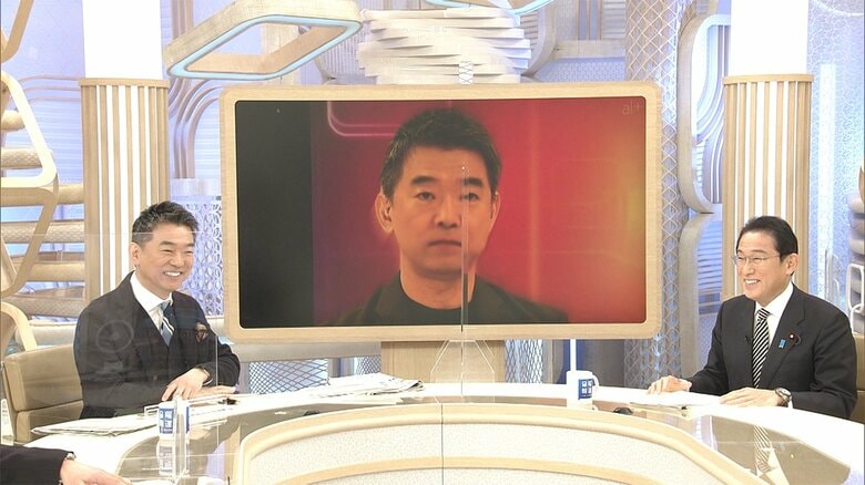 AI橋下クローン、岸田首相を「大好き」と｜FNNプライムオンライン