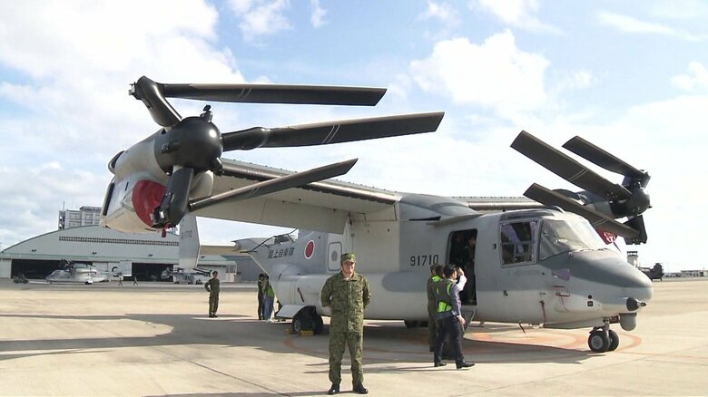 陸上自衛隊オスプレイ 木更津の17機が2025年7月から佐賀空港へ配備 「駐屯地」も完成 隊員420人が移駐へ｜FNNプライムオンライン