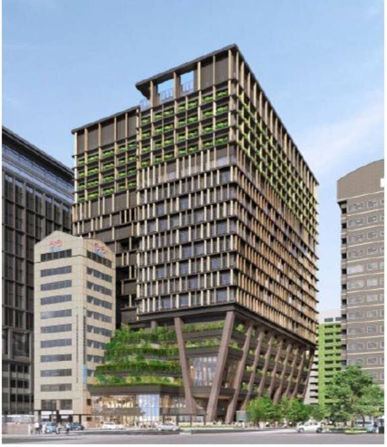 イムズ跡の新ビル名称「天神大樹」に決定　「manucoffee」が3階の交流空間に出店　2027年5月末に完成予定　福岡市・天神｜FNNプライムオンライン