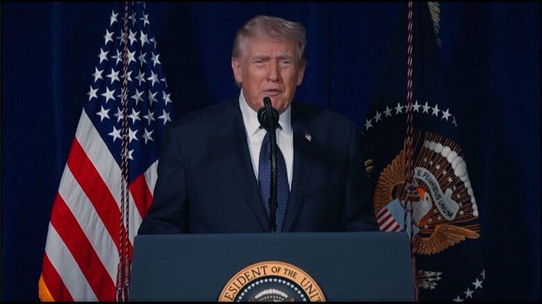 トランプ大統領「目標がすべて達成されるまで継続する」イラン攻撃でビデオ声明　「世界最大のテロ支援国家」と主張｜FNNプライムオンライン