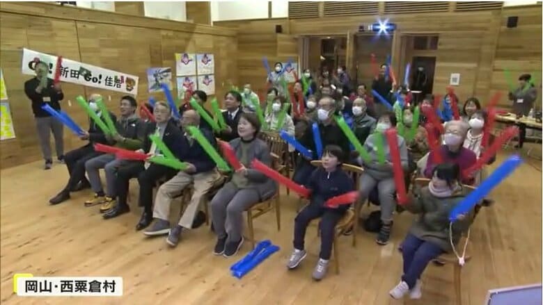 ８回目の冬季パラ五輪に挑む新田佳浩選手　西粟倉村では両親、幼なじみなど約７０人が熱い声援【岡山】｜FNNプライムオンライン