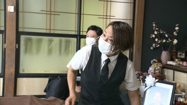 きれいな姿で旅立ち遺族も笑顔　「『いつもの姿になった』と喜んでもらえるのがうれしい」“おくりびと”美容師の思い｜FNNプライムオンライン