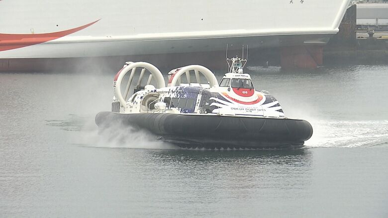 ホーバークラフトついに7月26日定期便運航開始「めちゃくちゃうれしい」運航会社社長が笑顔で会見　気になる安全面やトイレ問題は？【大分発】｜FNNプライムオンライン