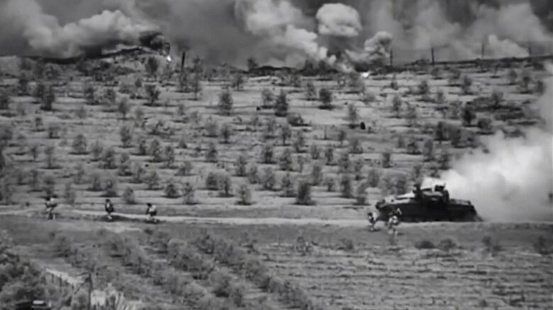 イスラエル軍の地上部隊(ガザ地区・イスラエル軍が29日に公開した映像より)
