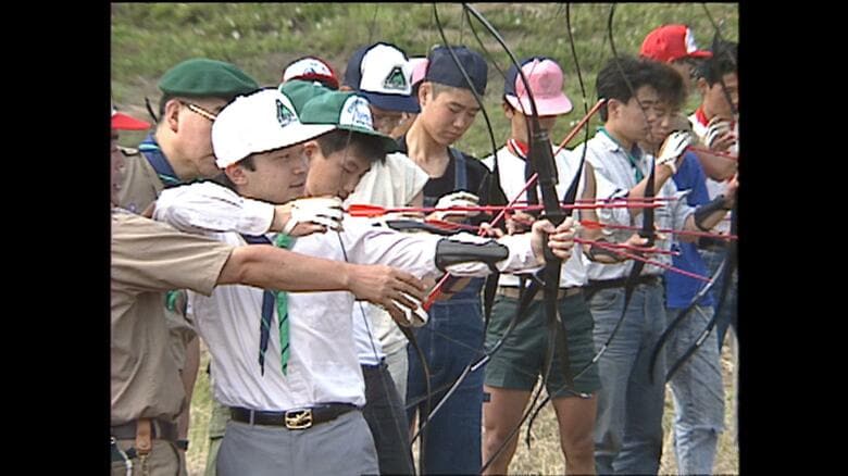 昭和63（1988）年7月 第2回 シニアースカウト大会（静岡・富士宮市）