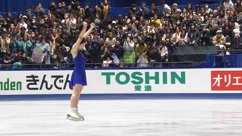 自身が集大成の舞台と定める全日本で渾身の滑りを見せた青木