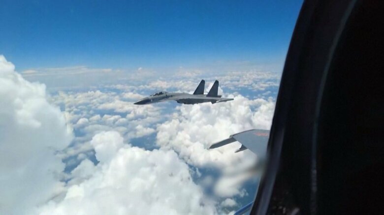 中国が行った軍事演習