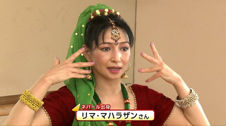 ネパールダンス教室「ヒマラヤダンスアカデミー」のリマ・マハラザンさん
